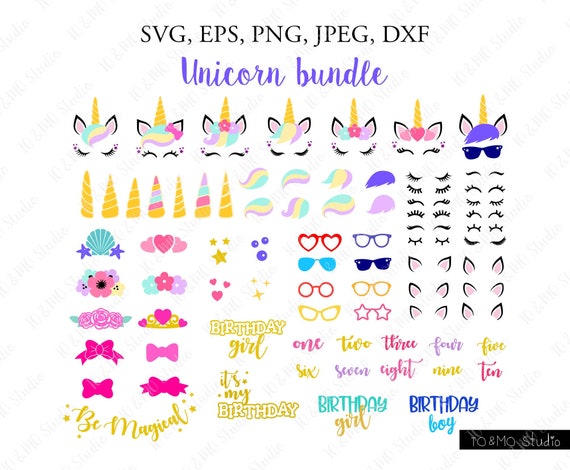 Download Unicorn Svg Unicorn Bundle Svg Unicorn Head Svg Unicorn Etsy