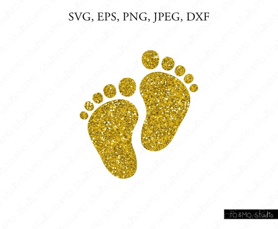 Download Baby Feet Svg Glitter Baby Feet Svg Baby Feet Baby Girl Cricut