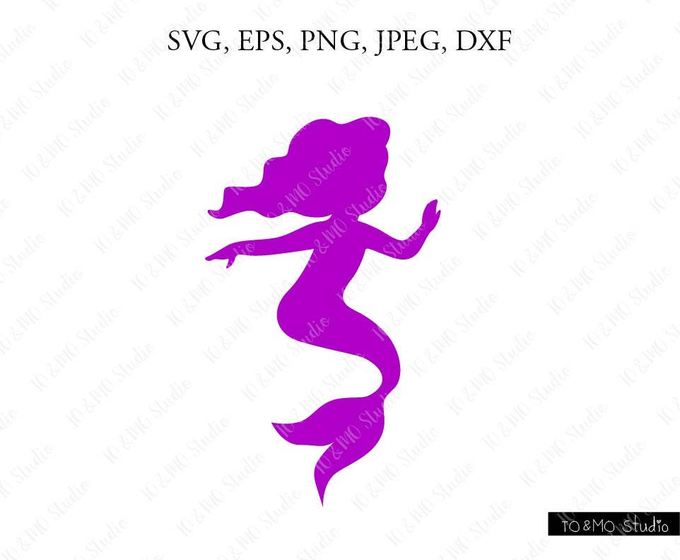 Free Free 60 Silhouette Svg Mermaid Clipart SVG PNG EPS DXF File