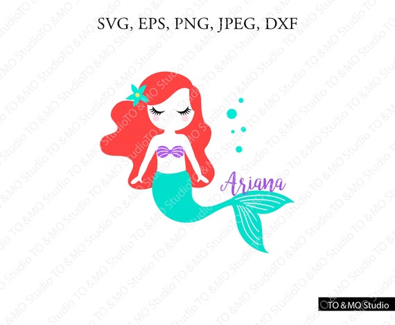 Cute Mermaid SVG