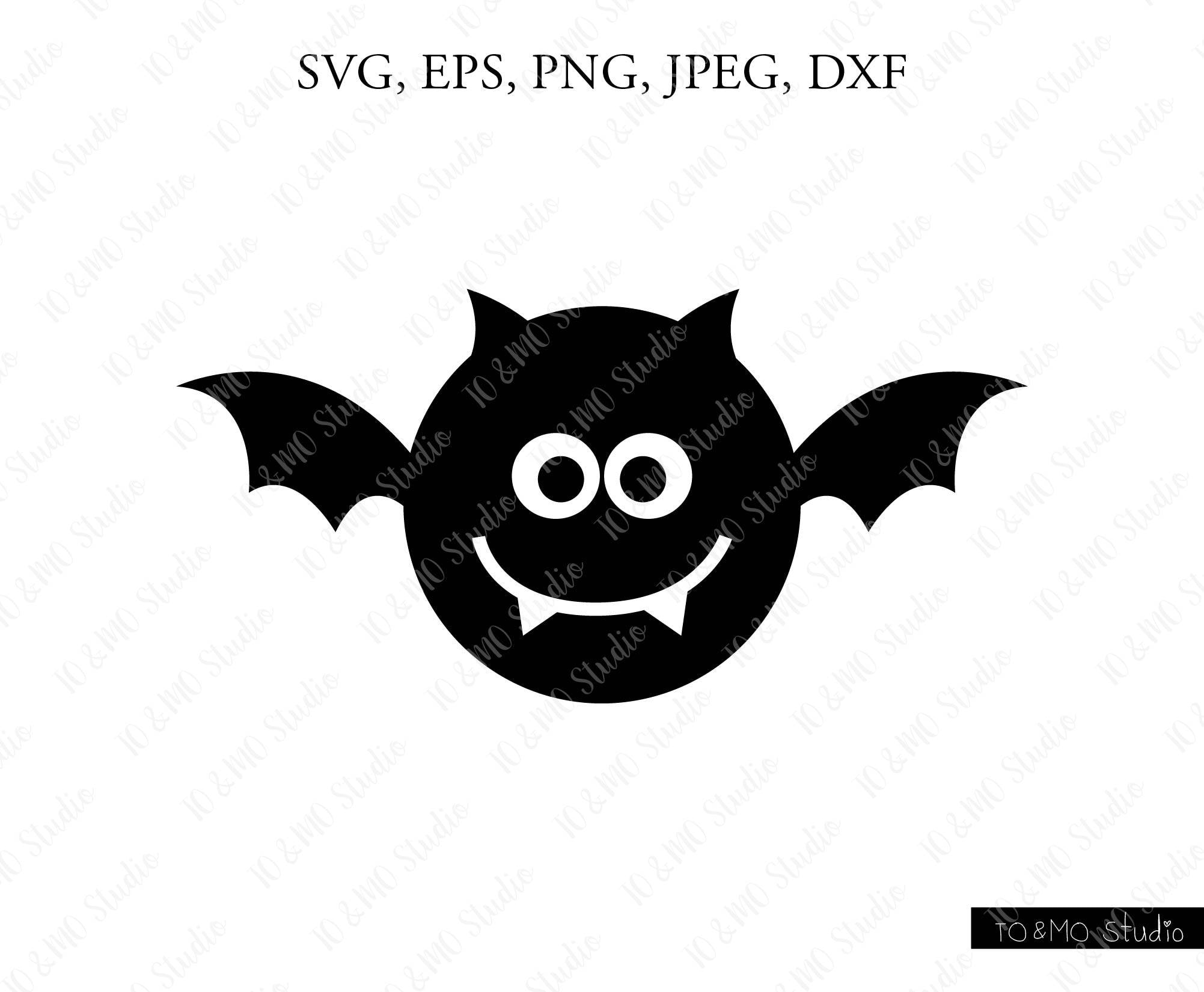 Download Bat Halloween Svg Bat Svg Halloween Svg Cute Bat Clipart Etsy