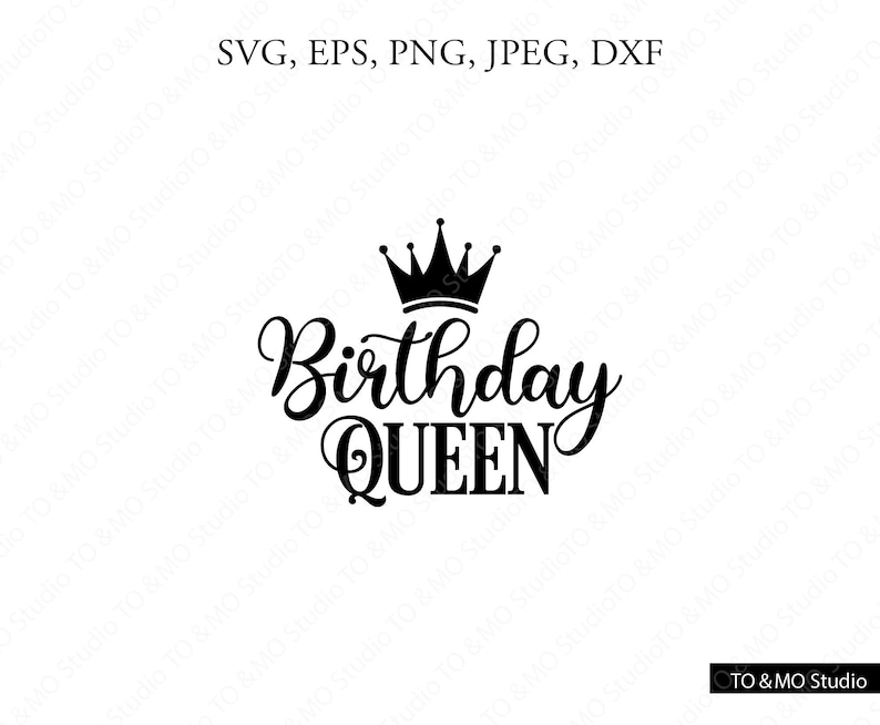 Download Birthday Queen SVG Birthday Svg Birthday Squad Birthday | Etsy