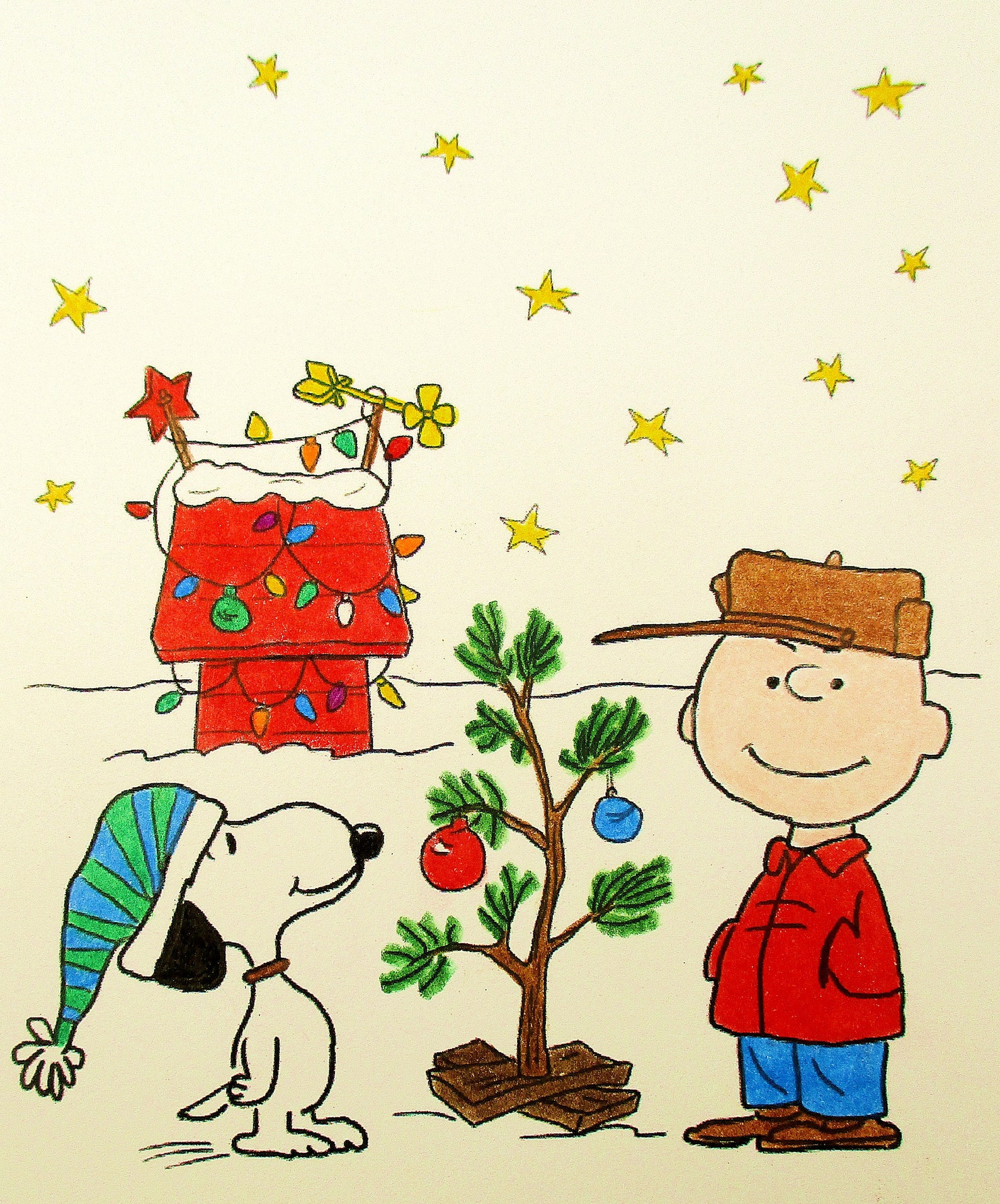 Charlie Brown Christmas Cards 