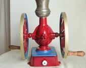 Old American coffee mill Enterprise No.3. Double wheel