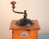 Antique coffee grinder Peugeot. Model R size 4