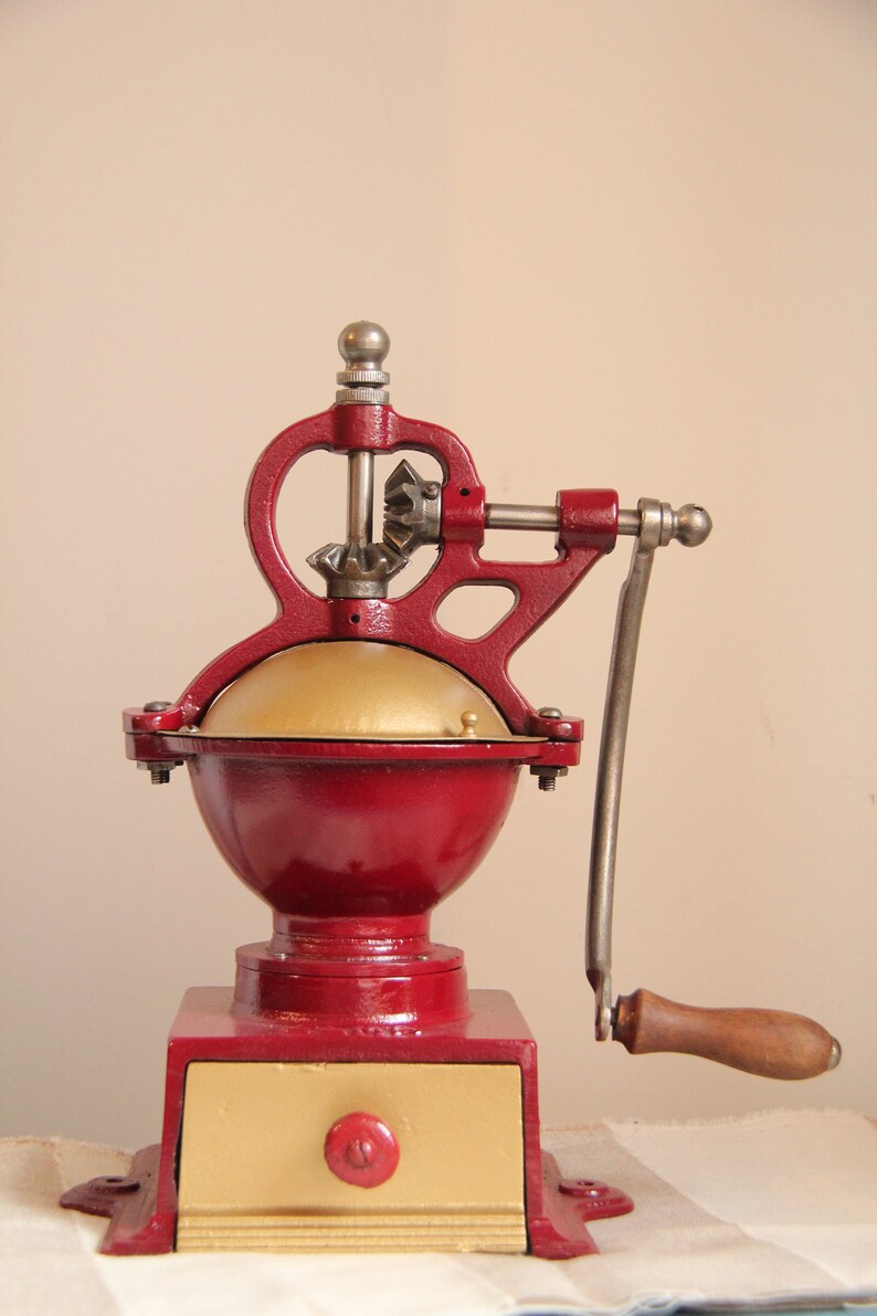 Antique Spanish coffee grinder Elma Nº0. Etsy