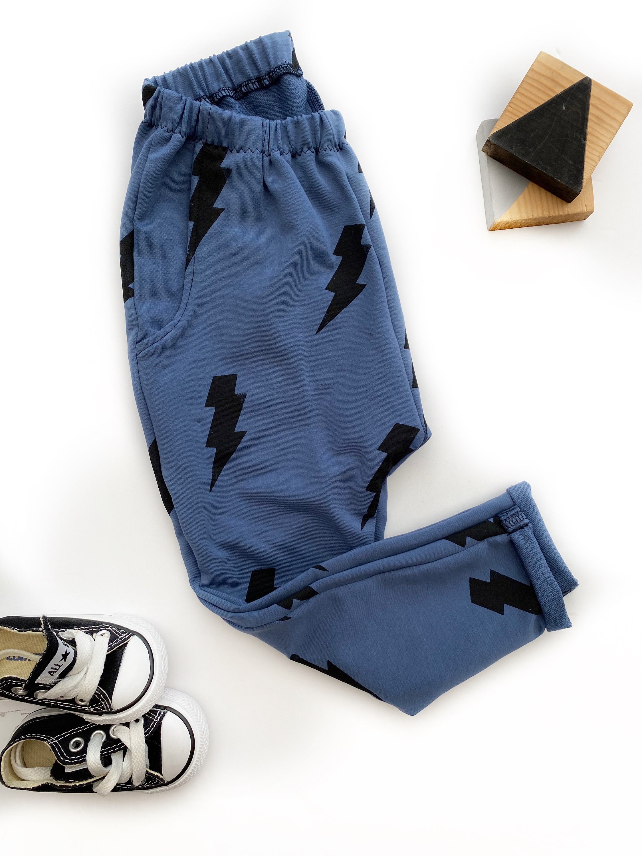 Lightning bolt workout pants cheap