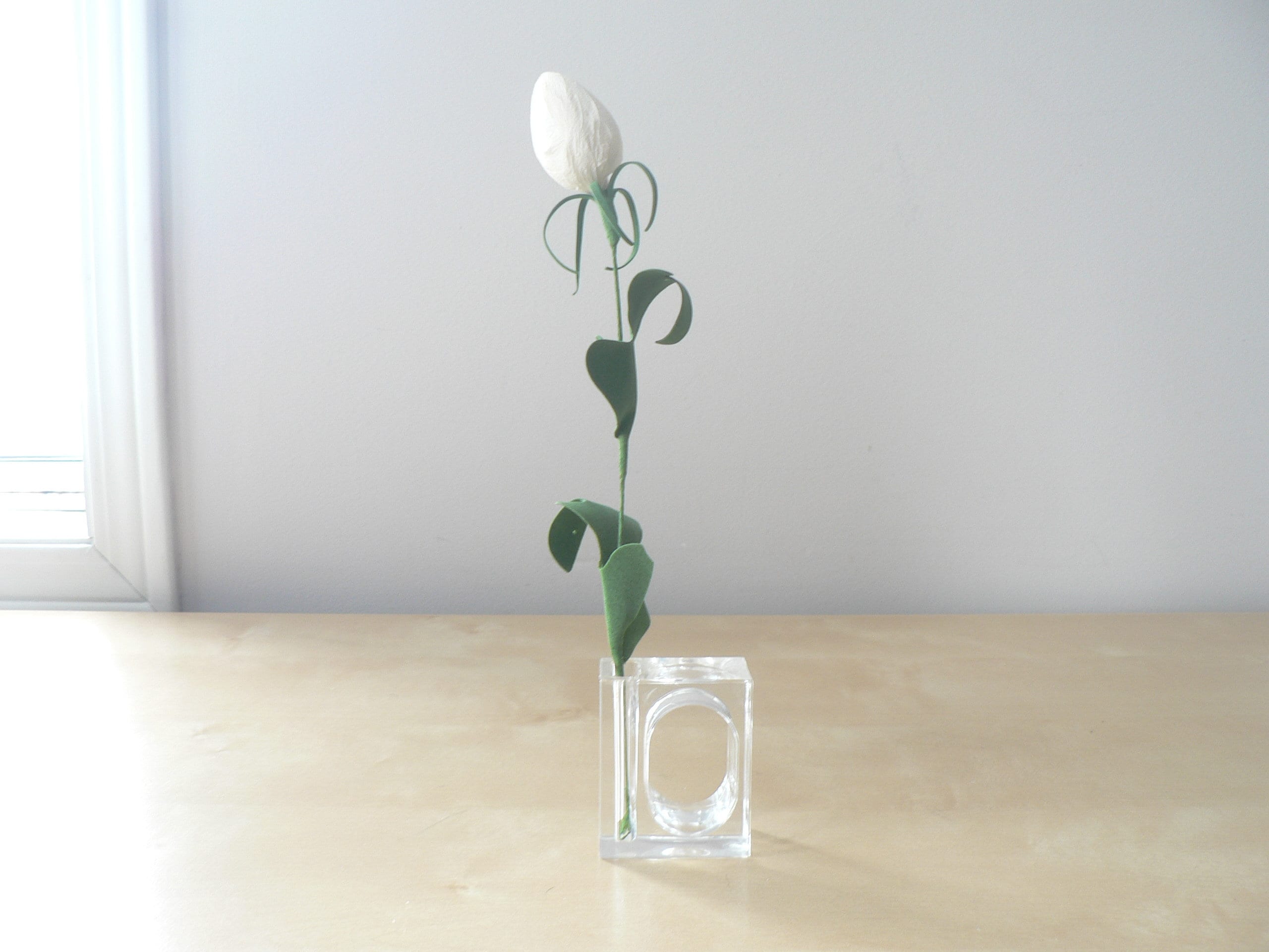 3 three 70s French Clear Plastic Napkin Rings Bud Vases Napkin Rings French Modernism Napkin Rings Holders Lilian Vernon