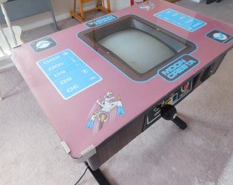 RARE - 80's  Moon Cresta Arcade Cocktail Cabinet Game - Local Pick Up and Delivery Only