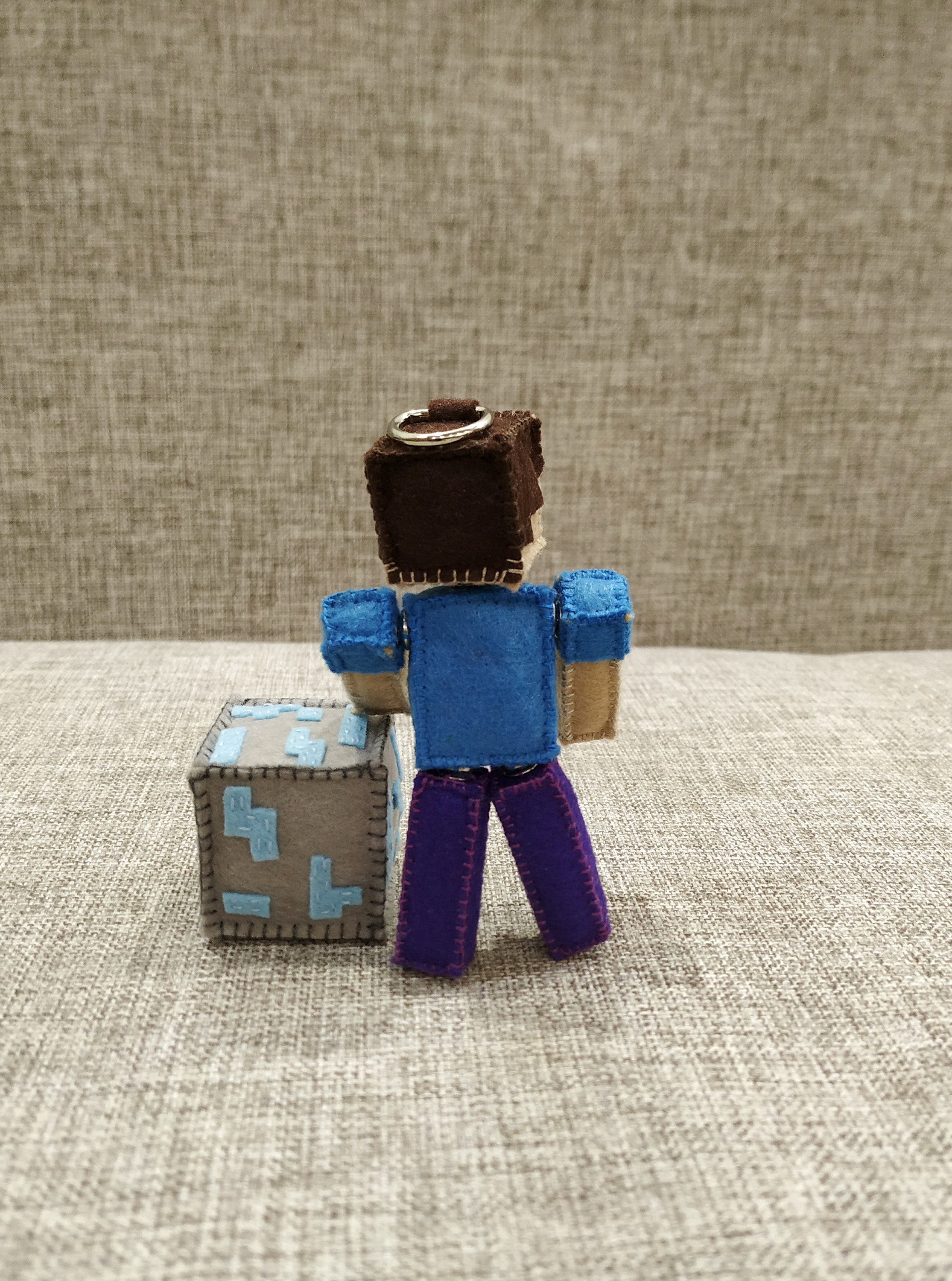 Minecraft Bendable Steve Paper Craft 