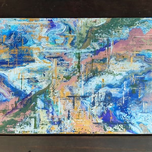 Large format abstract painting