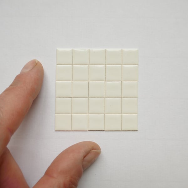 100 Miniature Tiles - 10050 -  5/12 x 5/12 inch