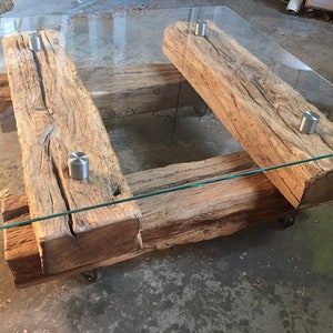 Coffee table "Quatro 2" on wheels