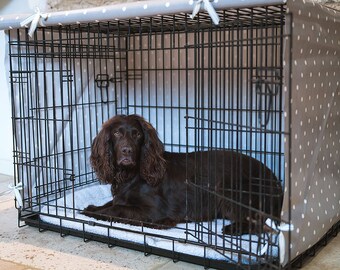 Großer Hund Kiste-Abdeckung - Hund Kiste Abdeckung - Wachstuch Kiste Cover - individuelle Kiste Cover - Entwerfer Kiste Cover - Kiste-Abdeckung - Zwinger-