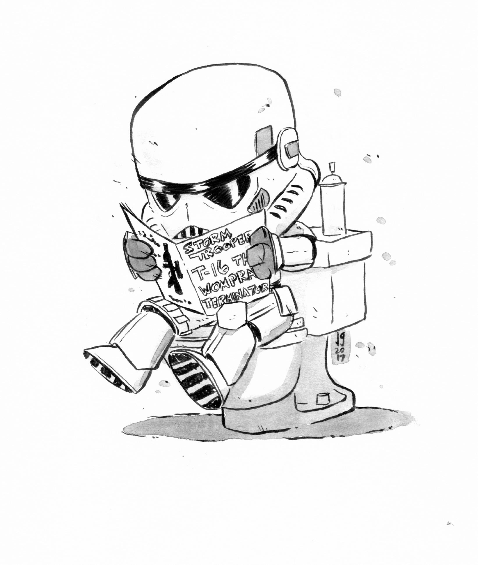 Trooper Pooper custom handmade commission