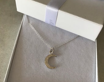 By the light of the silvery Moon Necklace