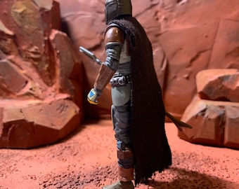 Star Wars Vintage Collection Mandalorian Cloth Cape 3.75 inch