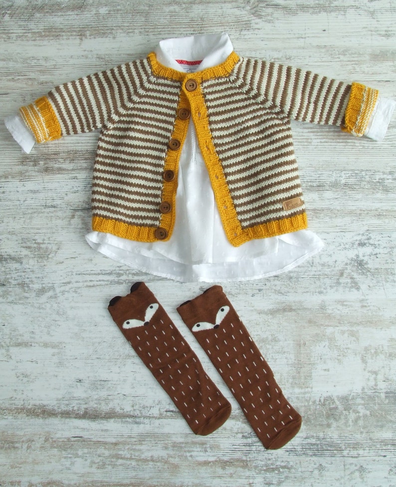 Busy Bee / Merino Wool Cardigan / Baby Cardigan / Toddler Etsy