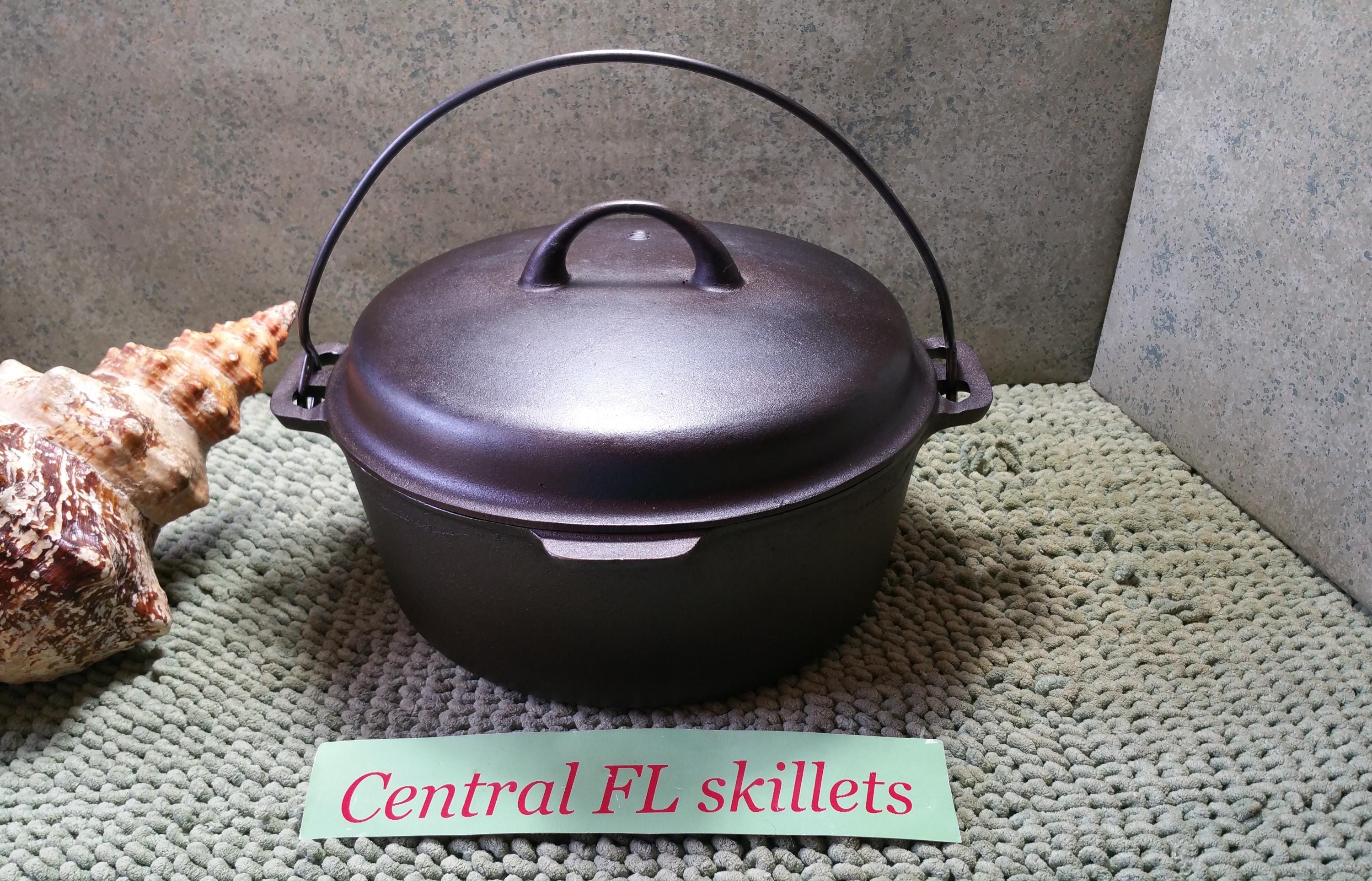 調理器具 Rare GRISWOLD DUTCH OVEN Vintage No.8 Rare Griswold & Wagner Marked Cast Iron No. 8 Dutch Oven | eBay
