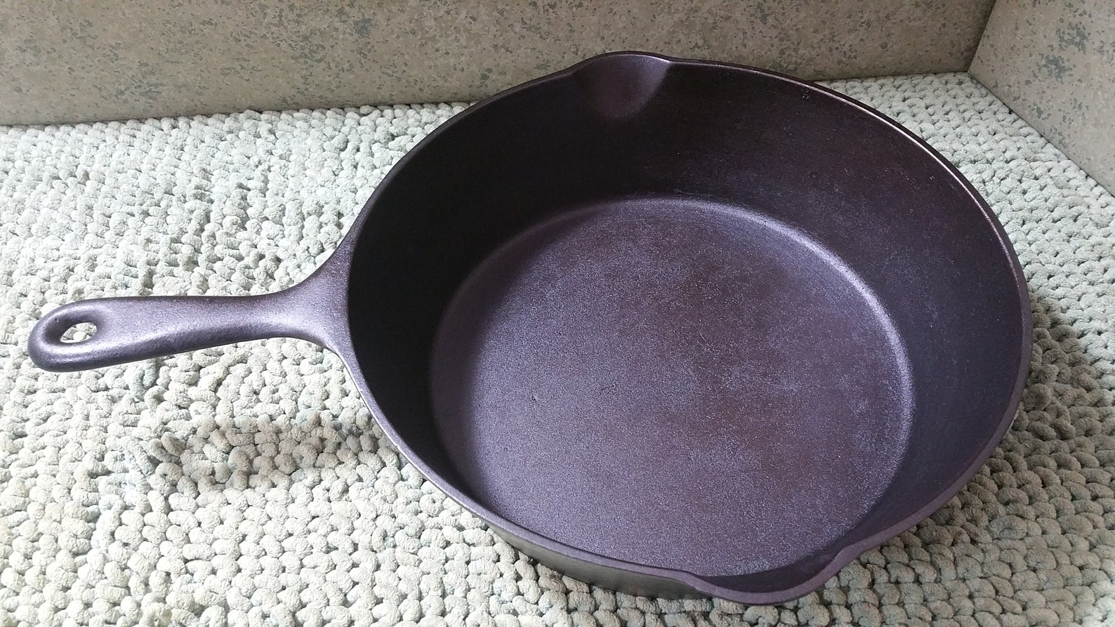 Unmarked Wagner Ware Cast Iron Deep Skillet/Chicken Fryer With Etsy