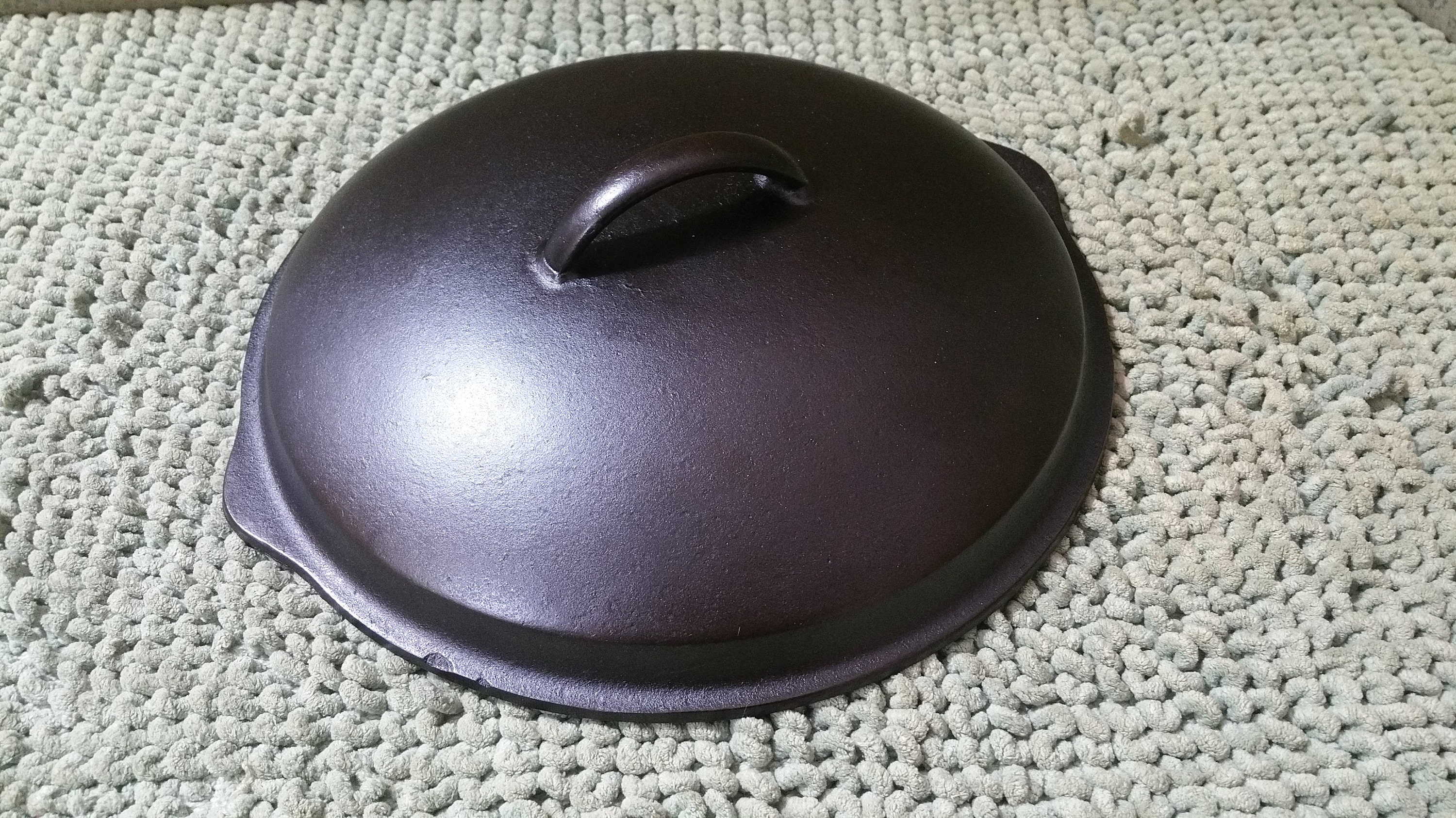 Unmarked Wagner Ware Cast Iron Deep Skillet/Chicken Fryer With Etsy