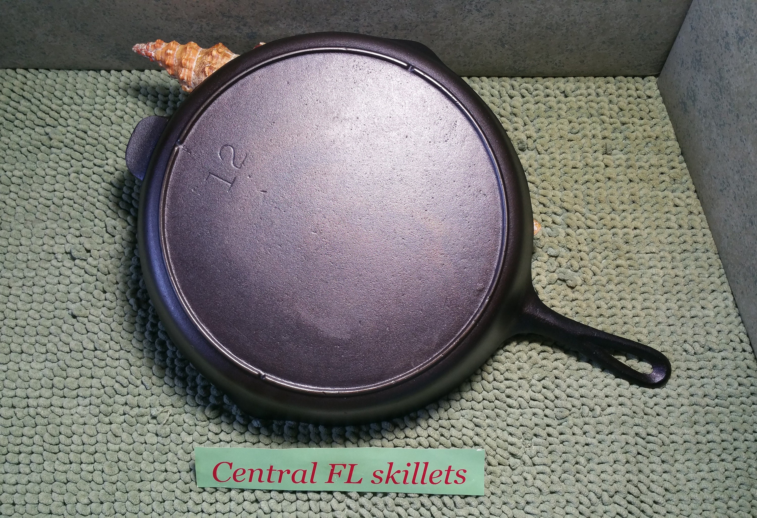 Vintage 15 Inch Cast-iron Skillet by Lodge