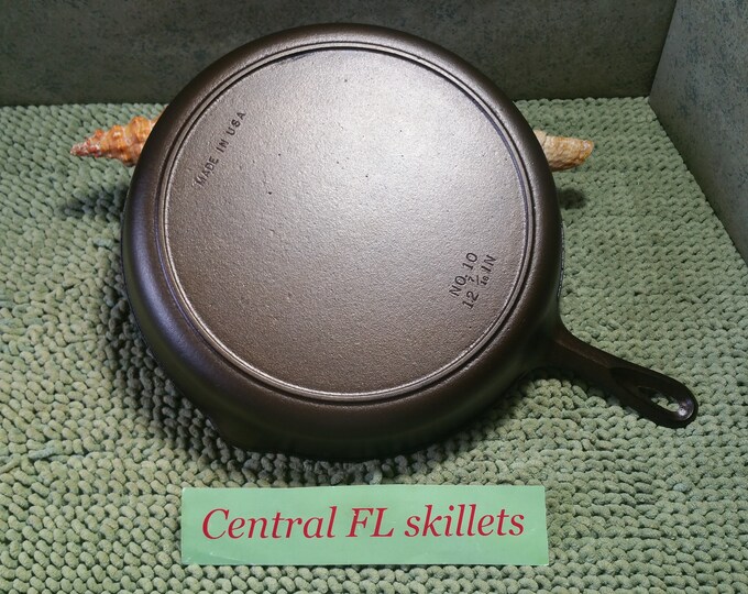 BSR 10 Century Series Cast Iron Skillet Made in USA With Heat Ring Circa After 1967 Vintage Etsy