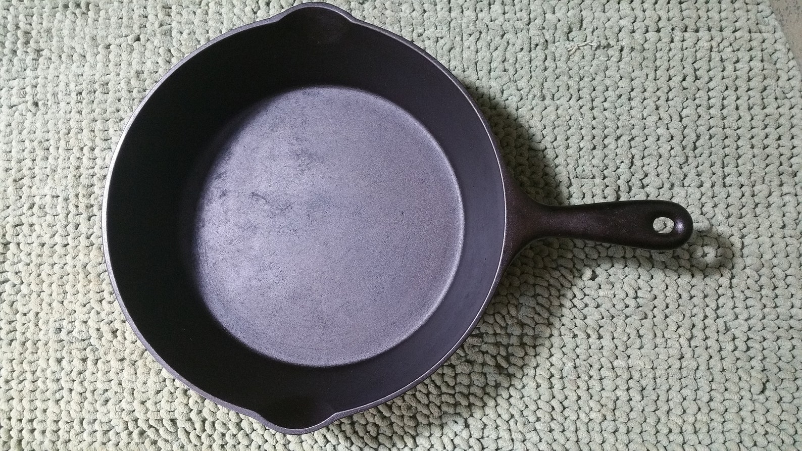 Unmarked Wagner Ware Cast Iron Deep Skillet/Chicken Fryer With Etsy