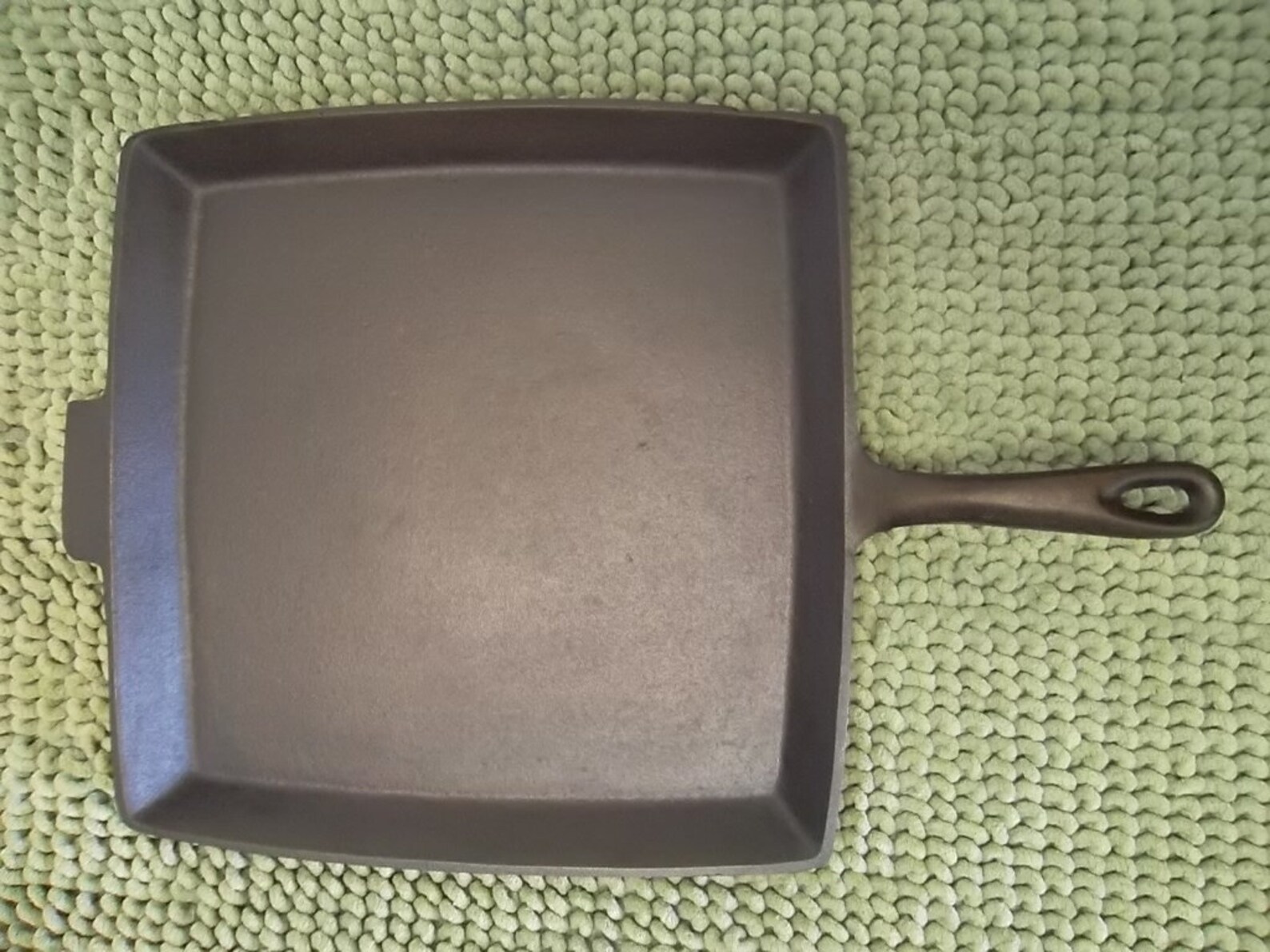 BSR 11 1/4 Inches Square Cast Iron Breakfast Griddle Etsy