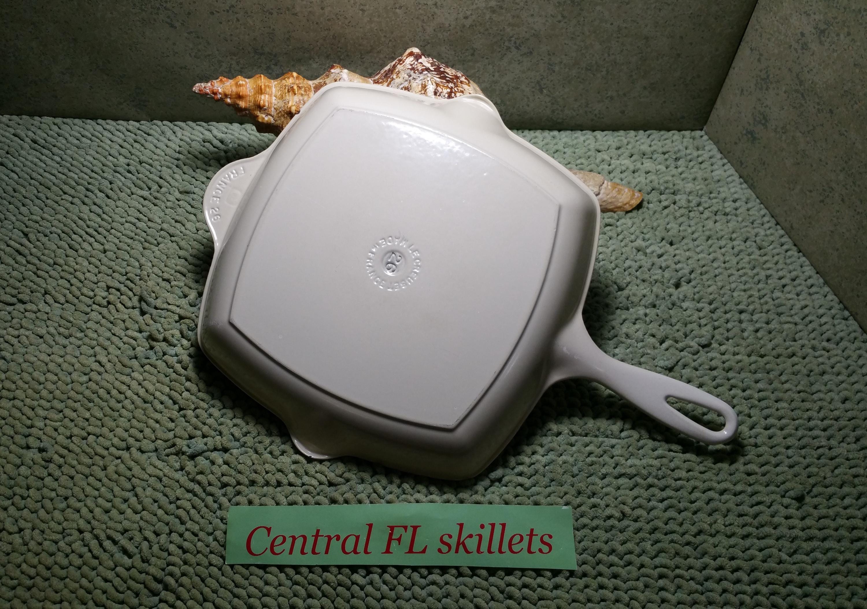 LE CREUSET スキレット ホワイト 26cm Le Creuset 26 - Etsy