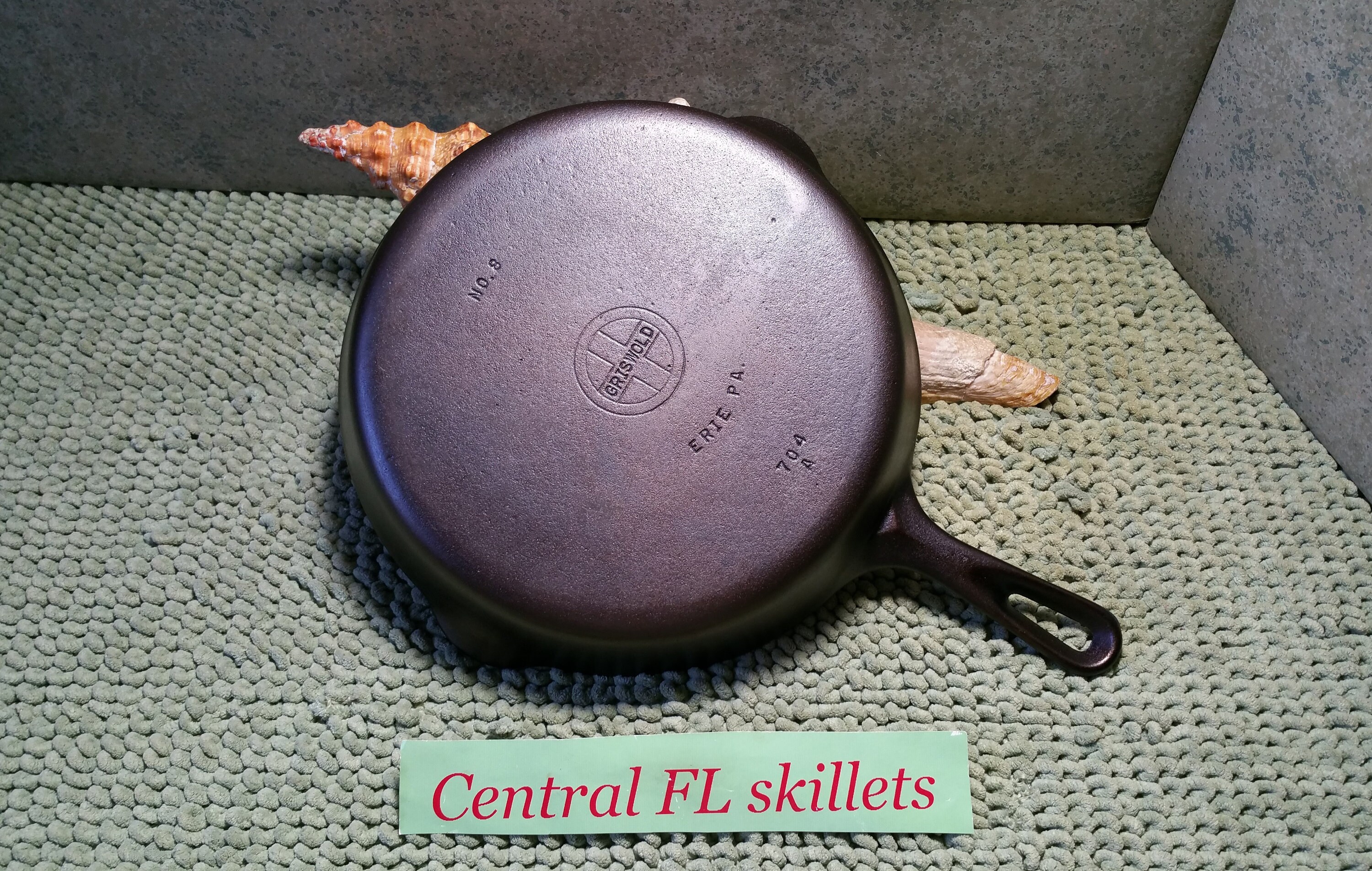 Cast Iron Skillet, 5 Inch Cast Iron Skillet, Cast Iron Cookware, Cast –  Florida Shells And More
