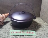 BSR 8 Century Series Made In USA Cast Iron Dutch Oven With Lid Circa After 1967 Vintage