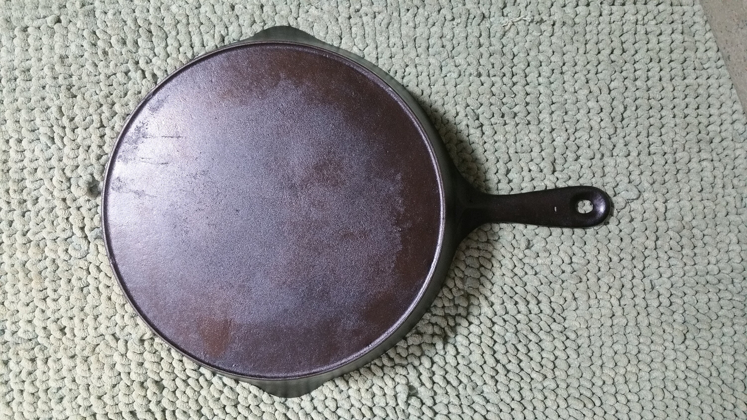 Unmarked Wagner Ware Cast Iron Deep Skillet/Chicken Fryer With Etsy