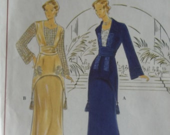 Simplicity 8640 Patron de couture pour robes tuniques 20W-28W hauts BB