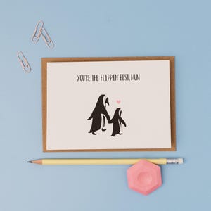 You&#39;re the flippin&#39; best mum - Grußkarte zum Muttertag.