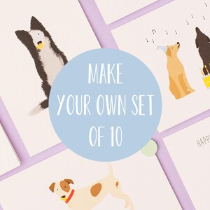 Make your own card set- Choose your own designs of greetings cards- Pick & mix- Choose a set of 3,4,5,6,8 or 10