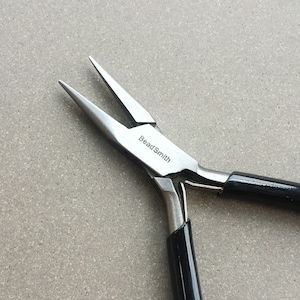 Micro Needle Nose Pliers &gt;&gt; Beadsmith Super Fine Chain Nose Pliers