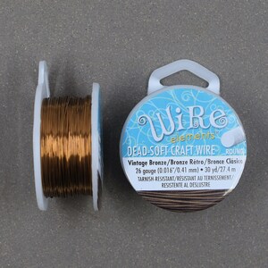 BULK, 20 Gauge, Non-Tarnish Gold, Colored Copper Craft Wire, 1 LB (300 Feet)