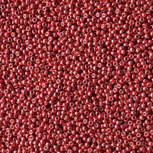 11/0 Duracoat Galvanized Lt Cranberry #94211 - Size 11 Miyuki Round Seed Beads - 23 gram tube - 11/0 seed beads 11-94211