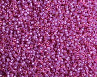 11/0 Duracoat S/L Lilac #94246 - Size 11 Miyuki Round Seed Beads - 23 gram tube - 11/0 seed beads 11-94246