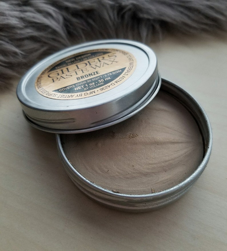 Gilders Paste Wax Bronze 1 Oz. 30 Ml Coloring Etsy India