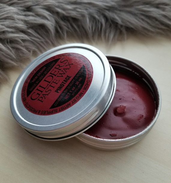 Buy Gilders Paste Wax Pinotage deep Red 1 Oz. 30 Ml Coloring Paste Wax for  Wood, Polymer Clay, Metal, and More Online in India 