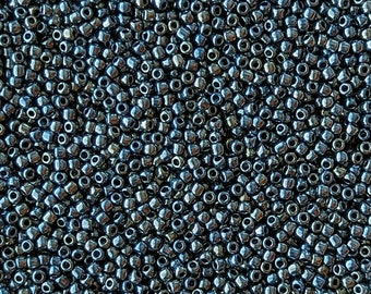 11/0 Galvanized Blue Haze #512 - Size 11 Toho Round Seed Beads - 23 gram tube - 11/0 seed beads TR-11-512