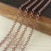 Antique Copper 3.5mm Rolo Chain - 5 feet or 10 feet - Antique Copper Plated - Soldered Links - Nickel Free