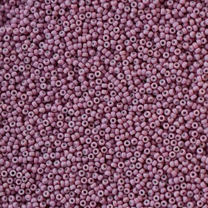 11/0 Special Dyed Old Rose #92046 - Size 11 Miyuki Round Seed Beads - 23 gram tube - 11/0 seed beads 11-92046