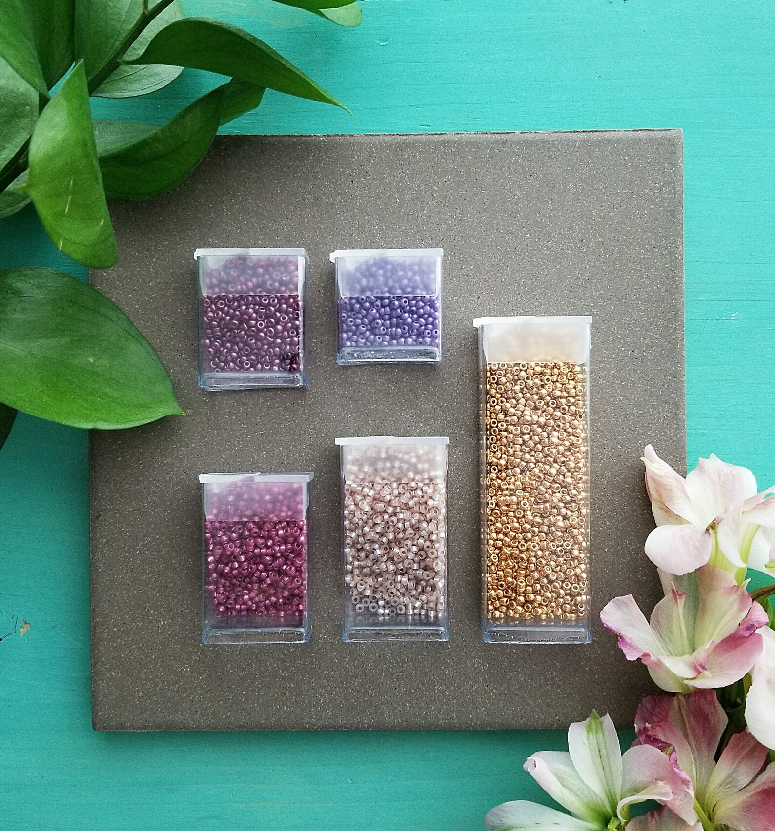 Flip Top Bead Boxes Small Bead Storage Seed Bead Etsy