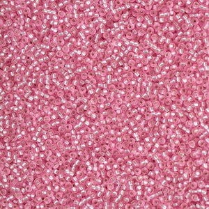 11/0 Silver Lined Pink #922 (S/L) - Size 11 Miyuki Round Seed Beads - 23 gram tube - 11/0 seed beads 11-922