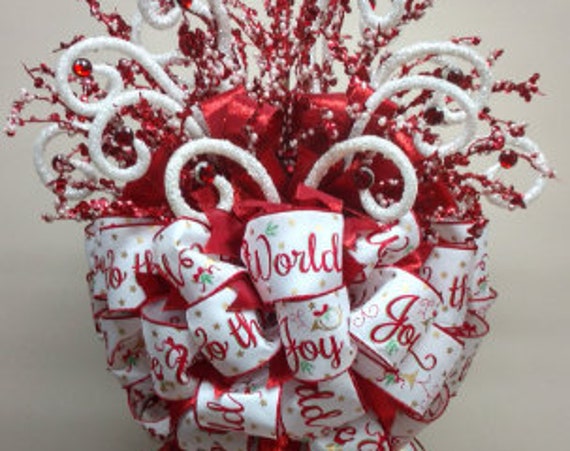 CHRISTMAS TREE TOPPER - Mischievous Elf - Angels - Whimsical Snowmen - Poinsettias - Rustic - Custom