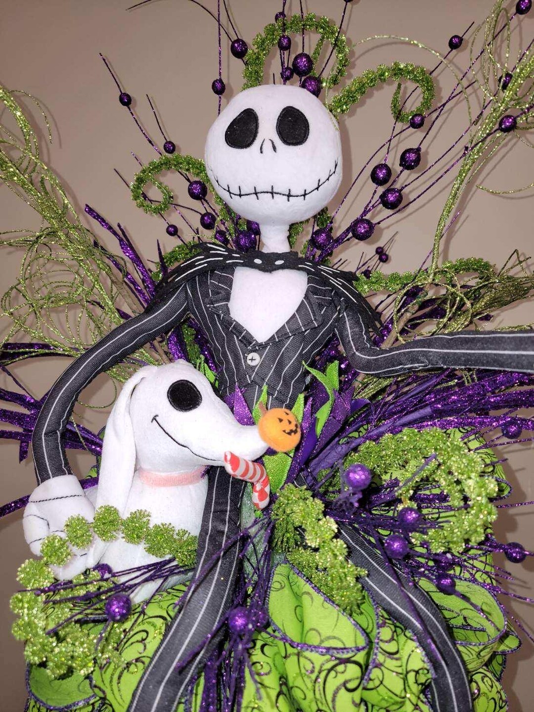 Jack Skellington Tree Topper