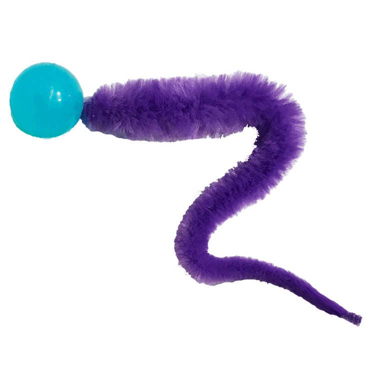 Best cat toy bouncy ball with catnip scented wiggly tail | Etsy